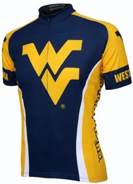 West Virginia University Mountaineers Cycling Jersey