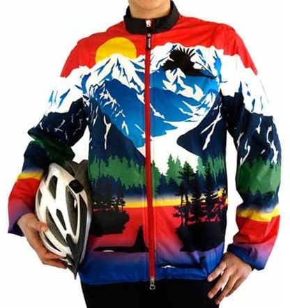 Alaska Red Coastal Cycling Jacket