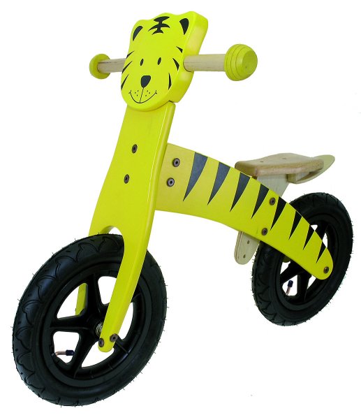 M Wave Wooden Tiger Running Bicycle
