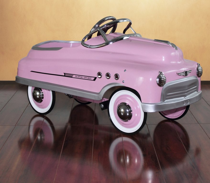 Dexton Pink Comet Sedan Pedal Car