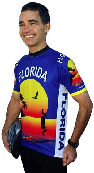 Florida Cycling Jersey 2XL