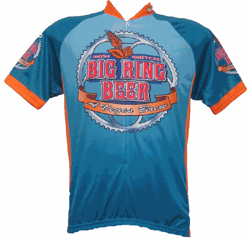 Gizmo Big Ring Beer Cycling Jersey