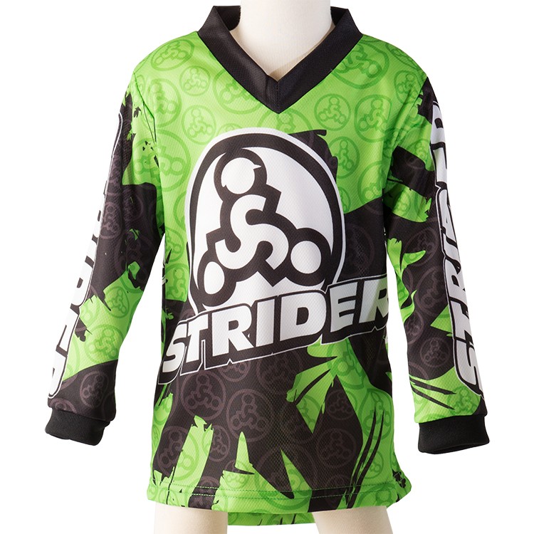 Strider Childs Bicycle Jersey Green 3T