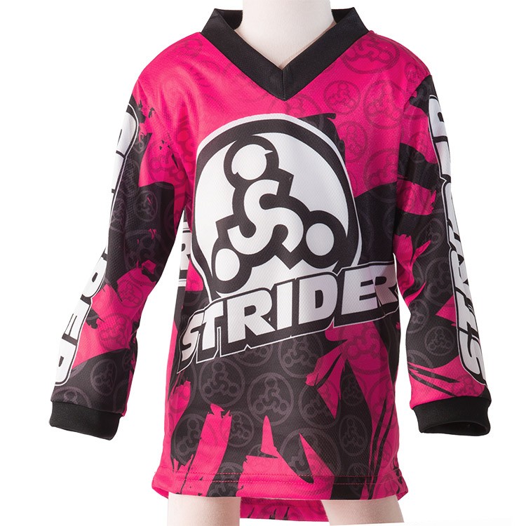 Strider Childs Bicycle Jersey Pink 3T