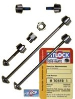 Pitlock Skewer 4 Piece Set with DISC Brake Locking System