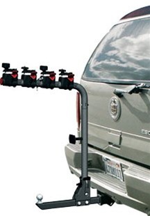 Rage Eagle 2 + 2 Bicycle and Trailer Foldable Hitch Rack