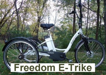 True Bicycles Freedom Electric Tricycle
